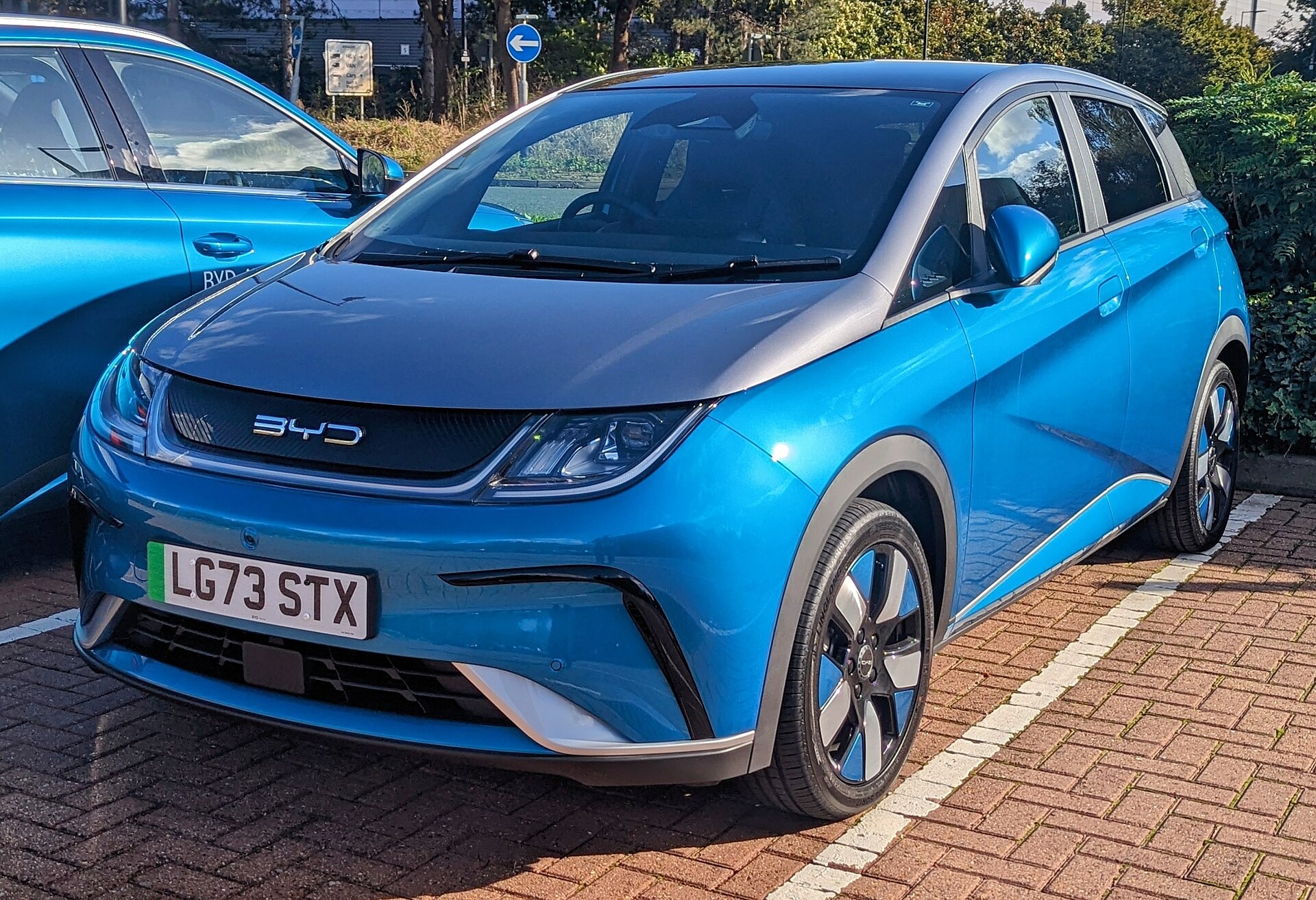 BYD 돌핀 도심 주차 후기, 골목과 기계식 주차장에 편할까 대표 이미지