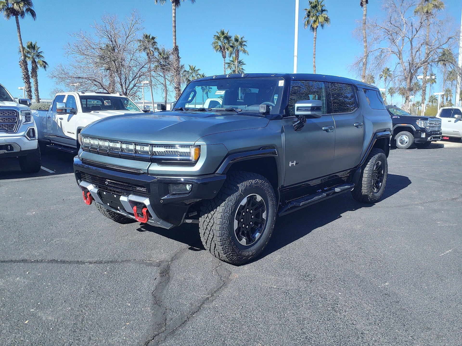 GMC 허머 EV SUV 경쟁차 비교
