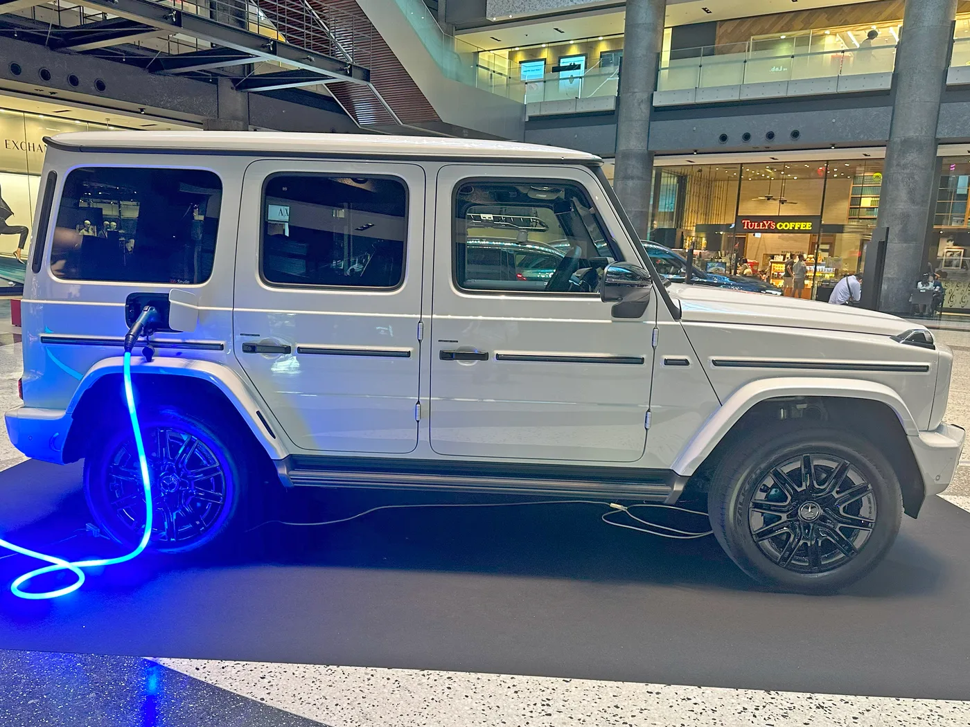 벤츠 전기 G클래스 측면 외관