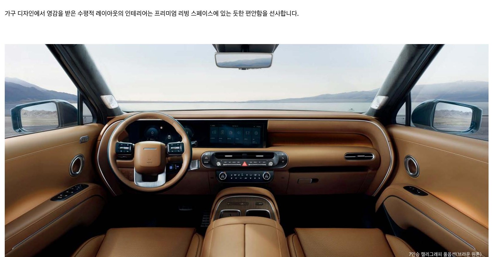 현대 디 올 뉴 팰리세이드 가솔린 공식 카탈로그 이미지 3